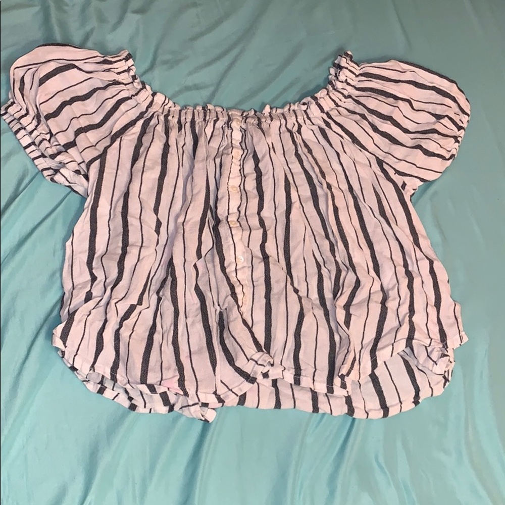 Stripped Off The Shoulder